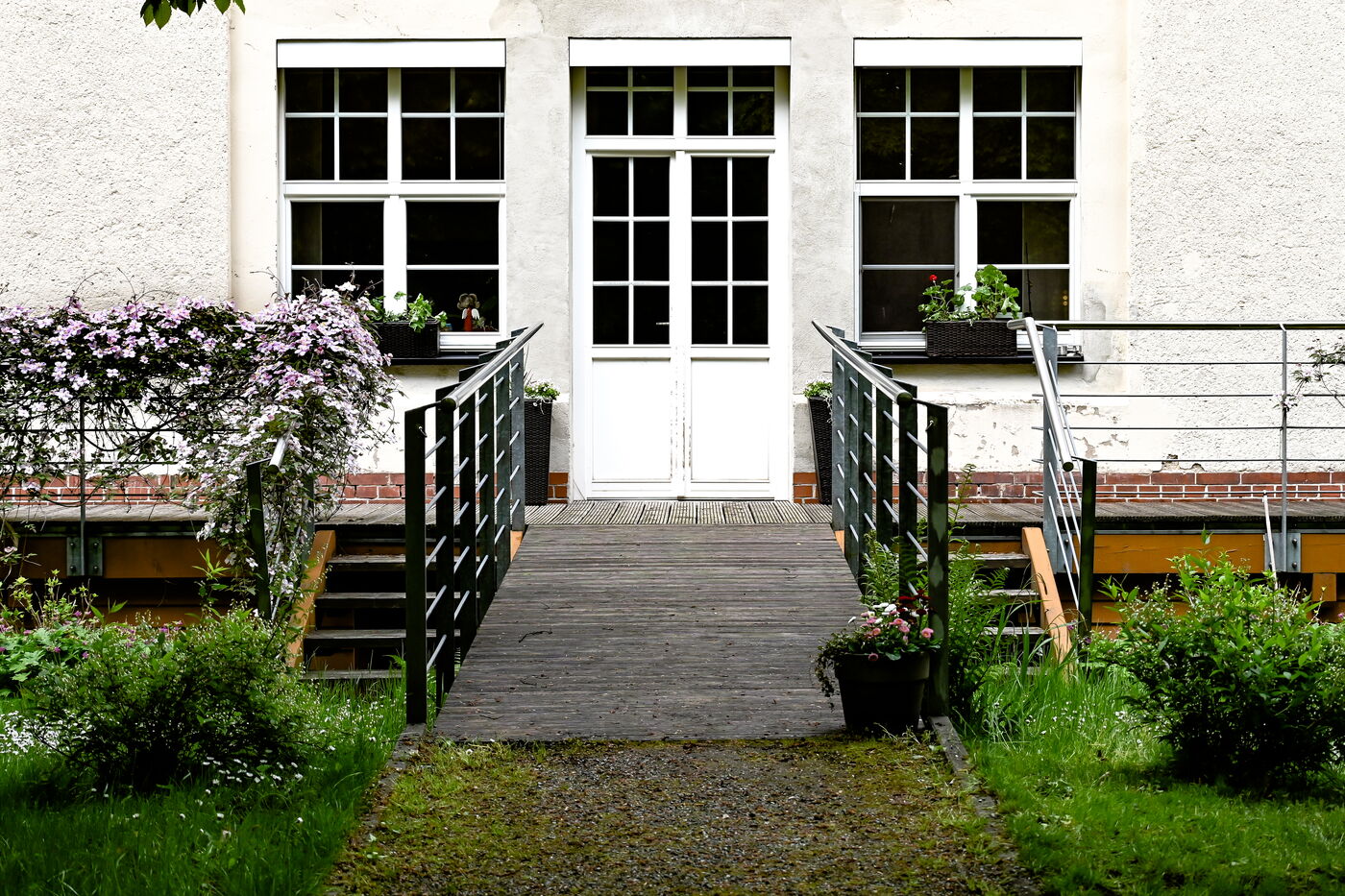 Bepflanzung von Blumenkästen