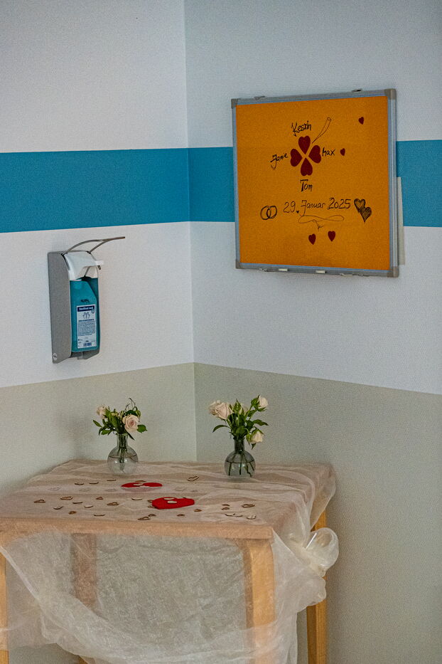Hochzeit auf der Palliativstation