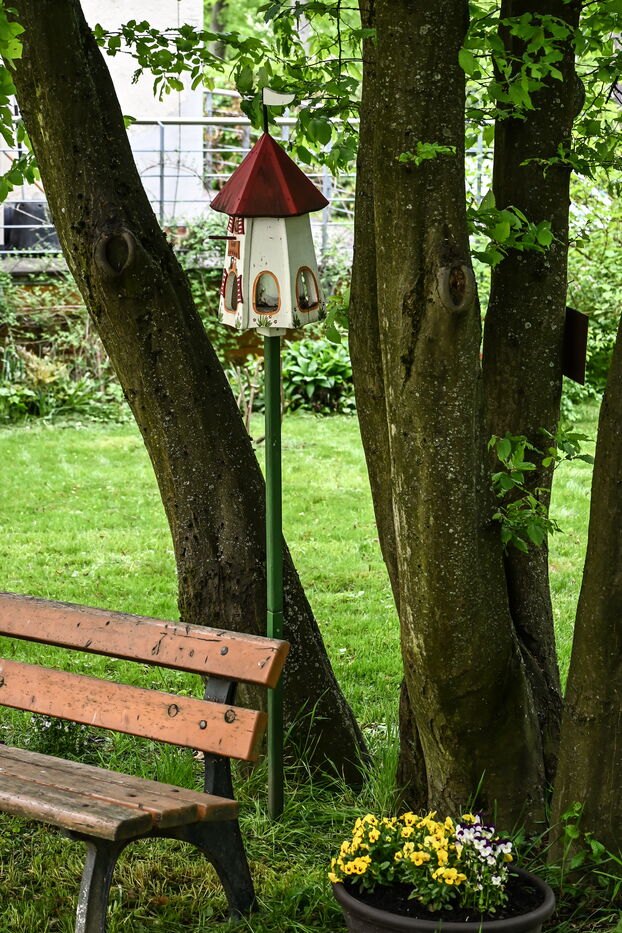 Bepflanzung von Blumenkästen