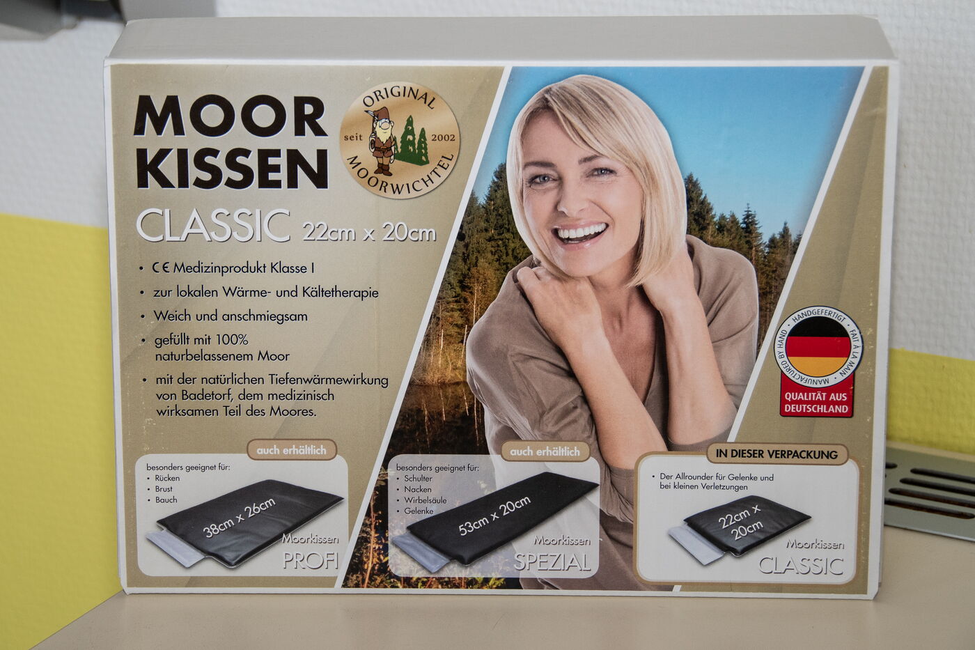 Wärmeofen, Wärmekissen und Moorkissen