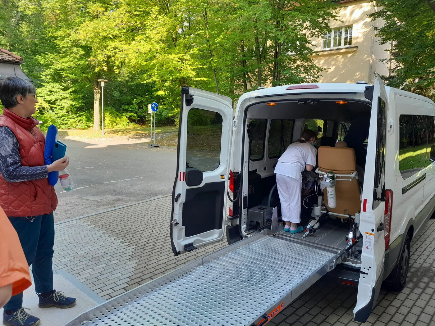 Ausfahrt mit der Bikergruppe